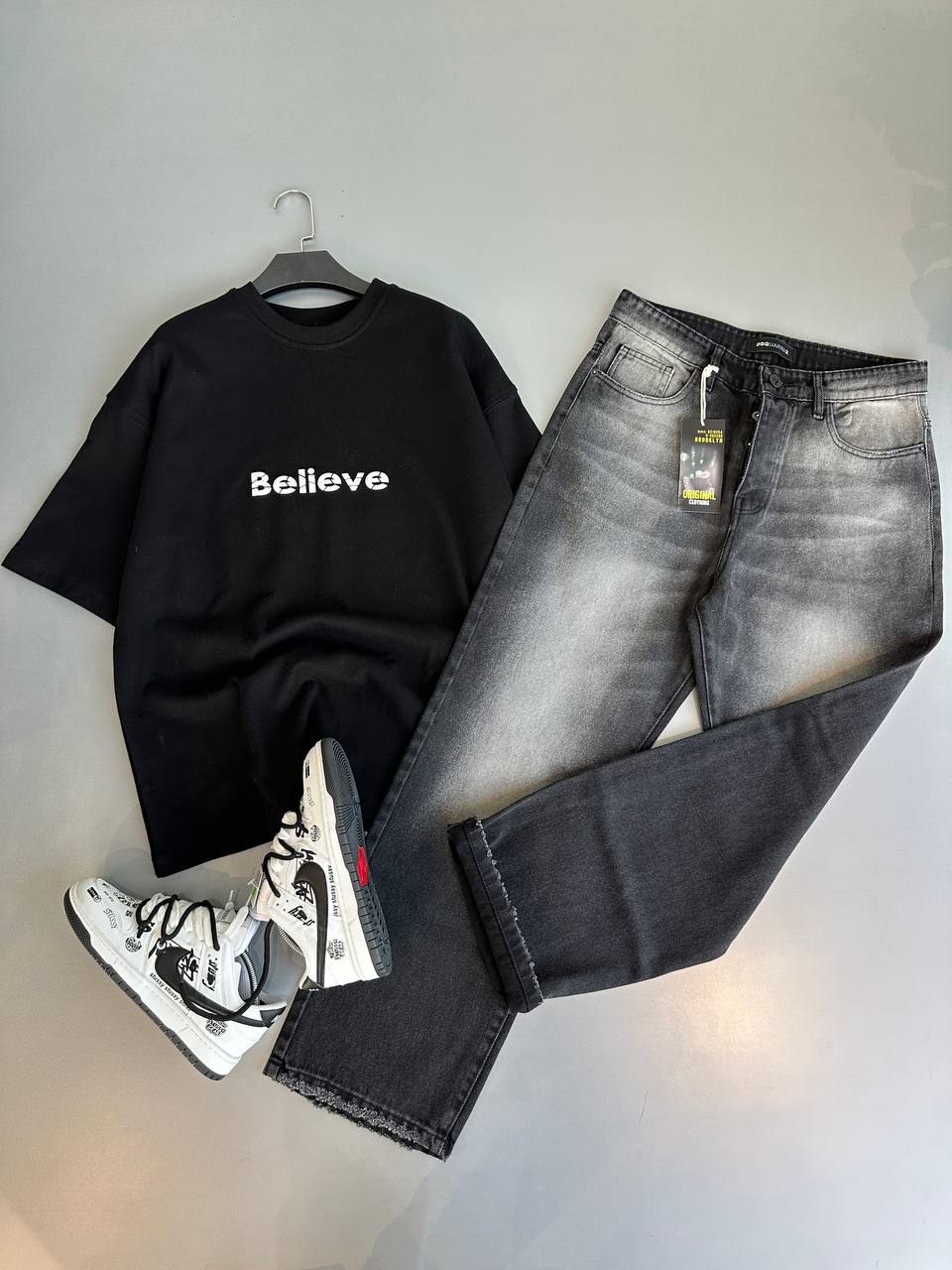 تیشرت باکسی Believe